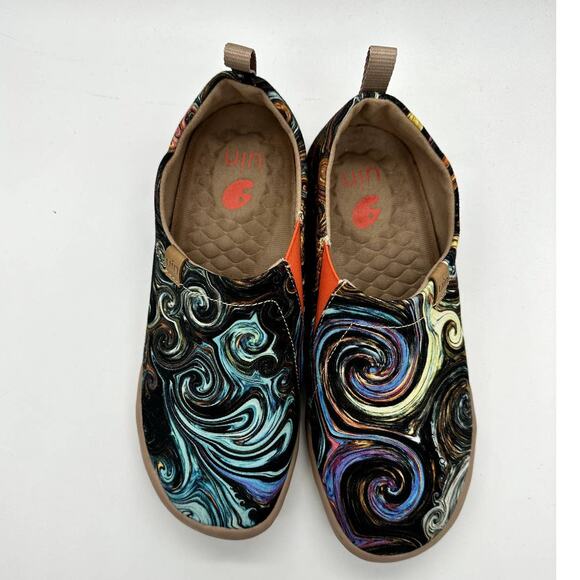 UIN Footwear Womens Starry Night II Slip on Shoes 5 Spain Original Design Brand - Picture 3 of 11